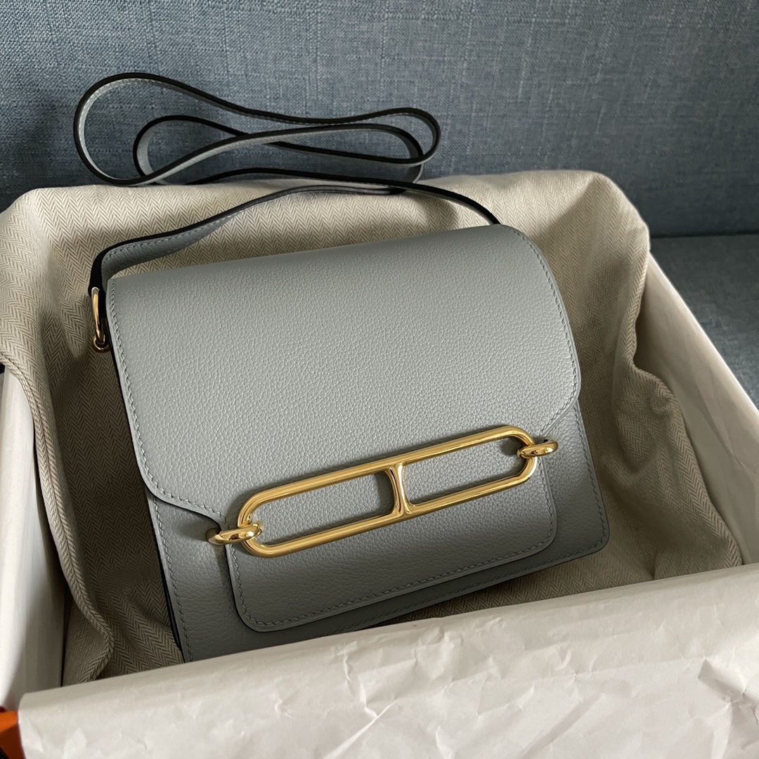 에르메스 룰리스18 블루 글라시아 금장 에버컬러